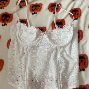 Edikted pink flower corset